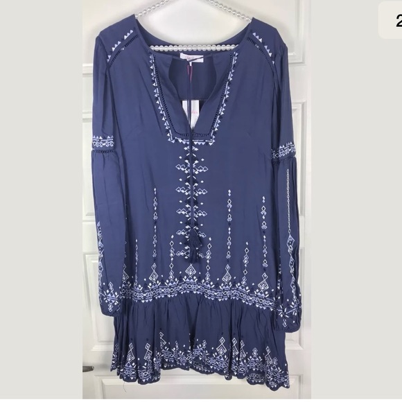 Parker Dresses & Skirts - Parker embroidered boho mini dress NWT